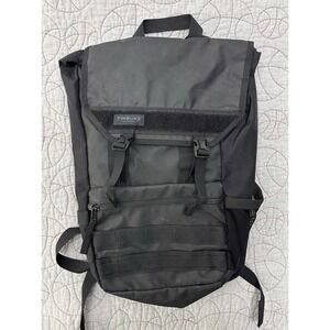 Timbuk2 Rogue Black Backpack Military Urban Style 25L Lightweight Bag Commuter
